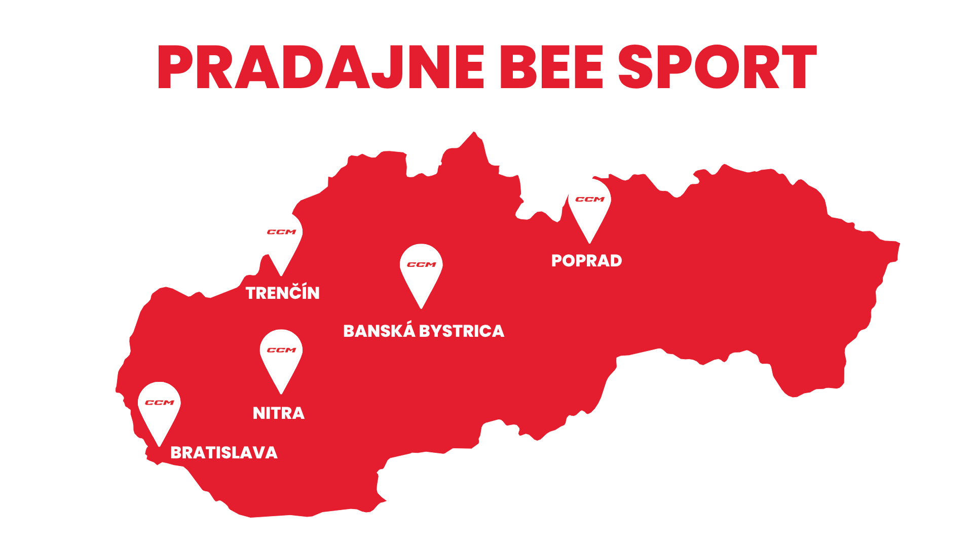 Mapa predajn&iacute;